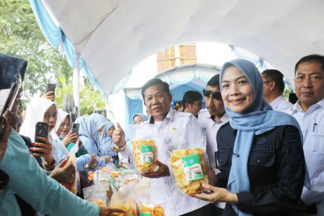 Bupati Serang Buka Bazar Murah, Pastikan Stok Pangan Ramadan Aman