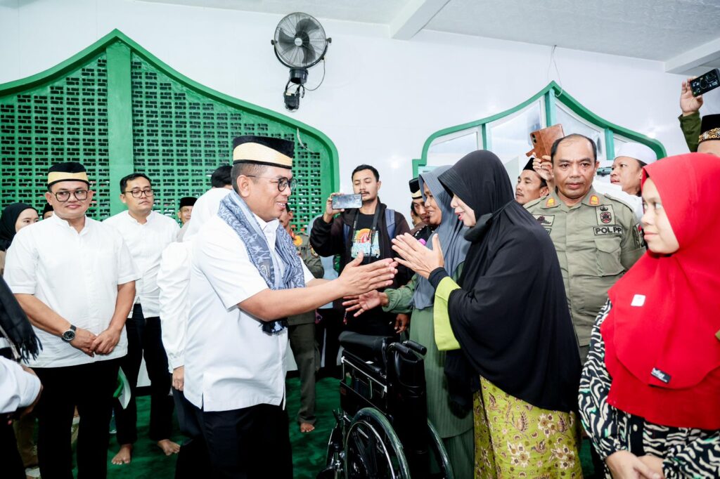 Safari Ramadan di Sepatan, Andra Soni Tegaskan Komitmen Banten Maju, Adil Merata, Tidak Korupsi