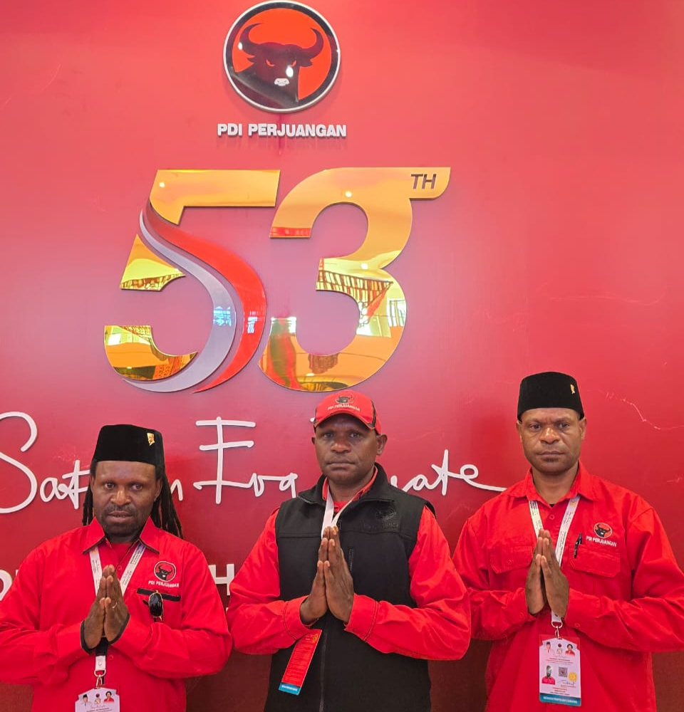 DPC PDI Perjuangan Paniai Sampaikan Ucapan Selamat atas Muspas Mee VIII