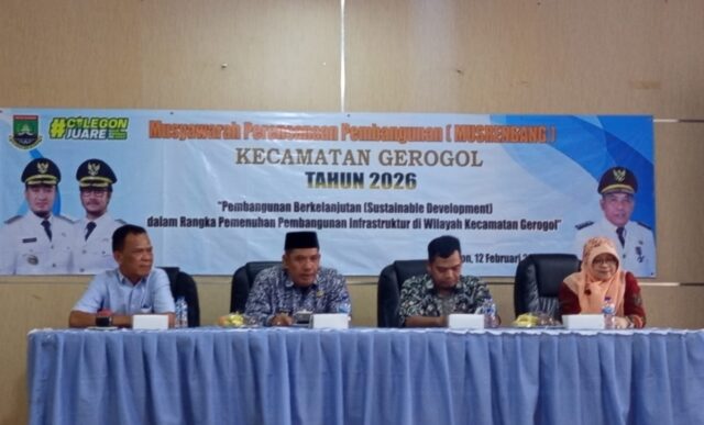 Musrenbang Kecamatan Gerogol Jalan Rusak, Banjir, dan Rutilahu Masih Jadi PR Tahunan