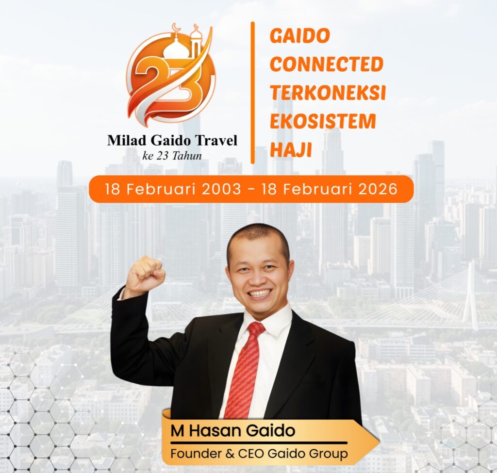 Gaido Connected, Mengubah Industri Haji Menjadi Ekosistem Bisnis Syariah