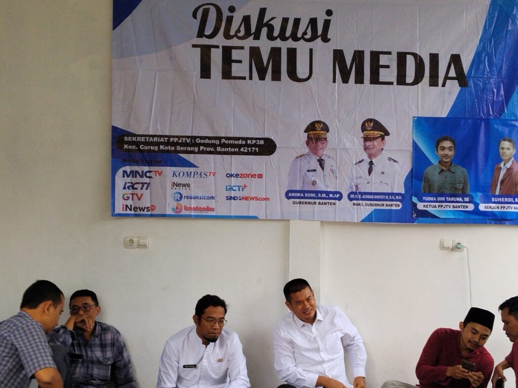 Jurnalis Keluhkan Akomodasi Diskusi dan Temu Media Pemprov Banten