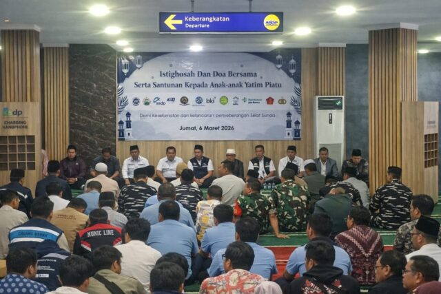 Gapasdap Merak Gelar Doa Bersama Sambut Angkutan Lebaran