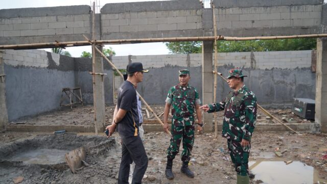 Danrem 064/MY Tinjau Pembangunan Sejumlah Koperasi Desa Kelurahan Merah Putih di Serang