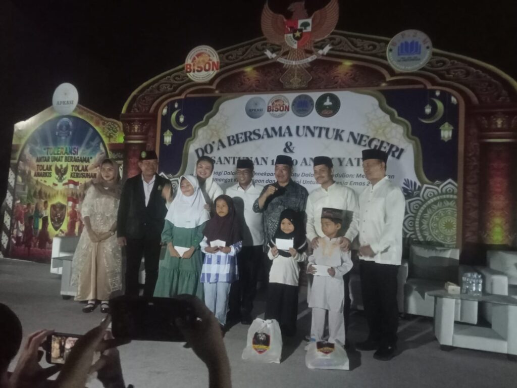 Santunan 1.000 Anak Yatim dan Doa Bersama untuk Negeri Digelar di Kota Serang