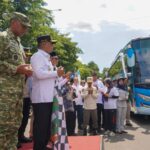 Danrem 064/MY Pastikan Pengamanan Mudik Terpadu, 990 Warga Banten Diberangkatkan Gratis