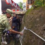 Akhiri Puluhan Tahun Krisis Air, Danrem 064/MY Resmikan Sumur Bor di Cisuru