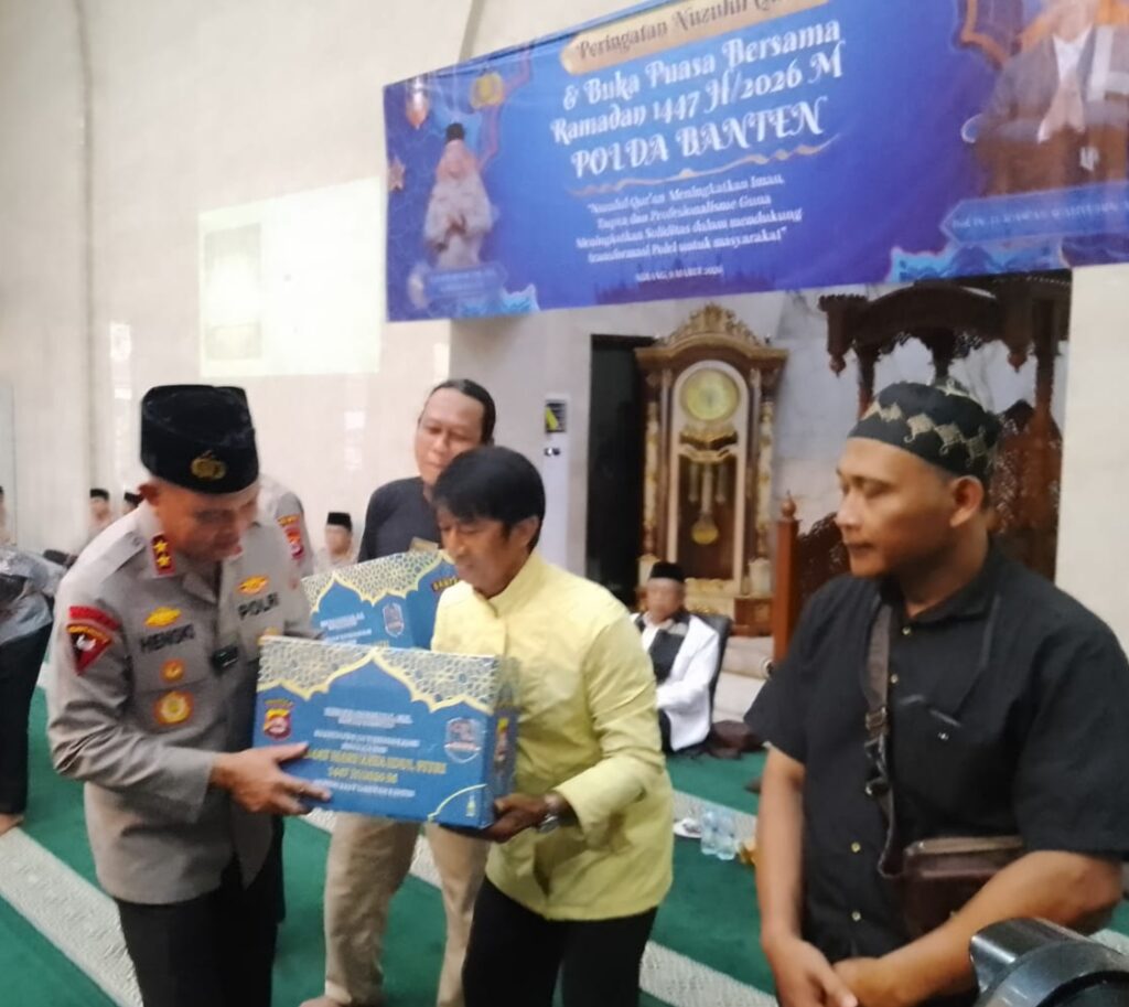 Polda Banten Gelar Peringatan Nuzulul Qur’an dan Buka Puasa Bersama