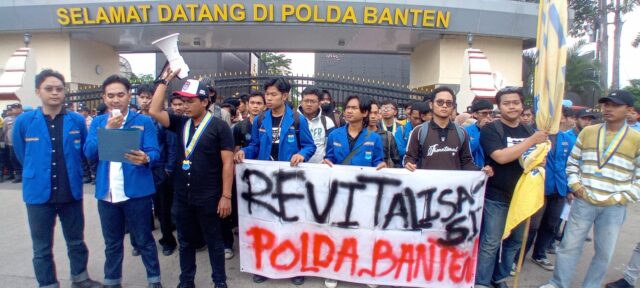 Dinilai Gagal Jaga Kamtibmas, PMII Banten Tuntut Reformasi di Polda Banten