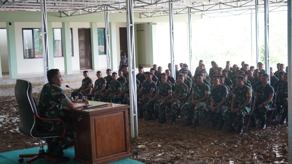 Danrem 064/MY Beri Motivasi Prajurit Yonif 842/BS di Cimanggu Pandeglang