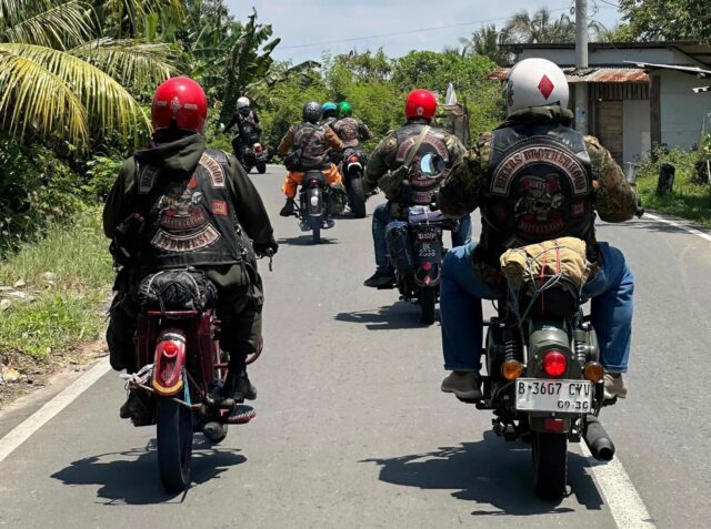 Mandatory Run dan Halal Bihalal, BB1% MC Banten Perkuat Solidaritas Anggota
