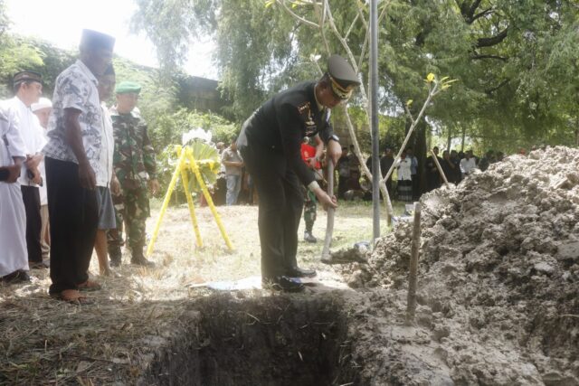 Dandim Serang Pimpin Pemakaman Militer Serka Yulianto