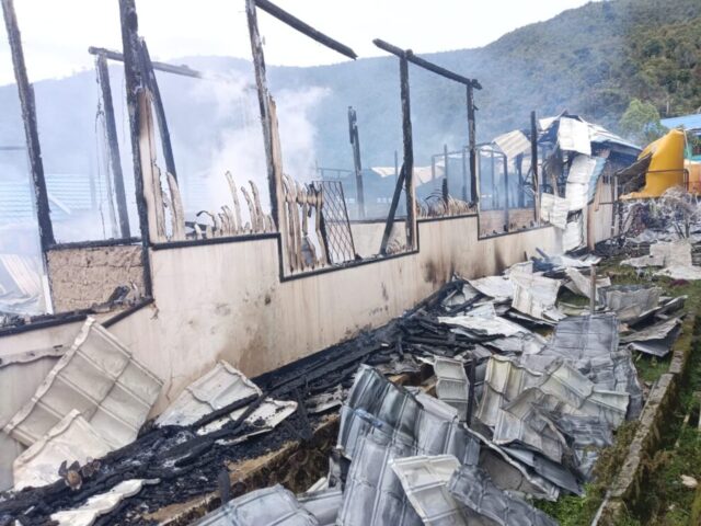 Gudang Terpadu RSUD Paniai Terbakar, Diduga Akibat Korsleting Listrik