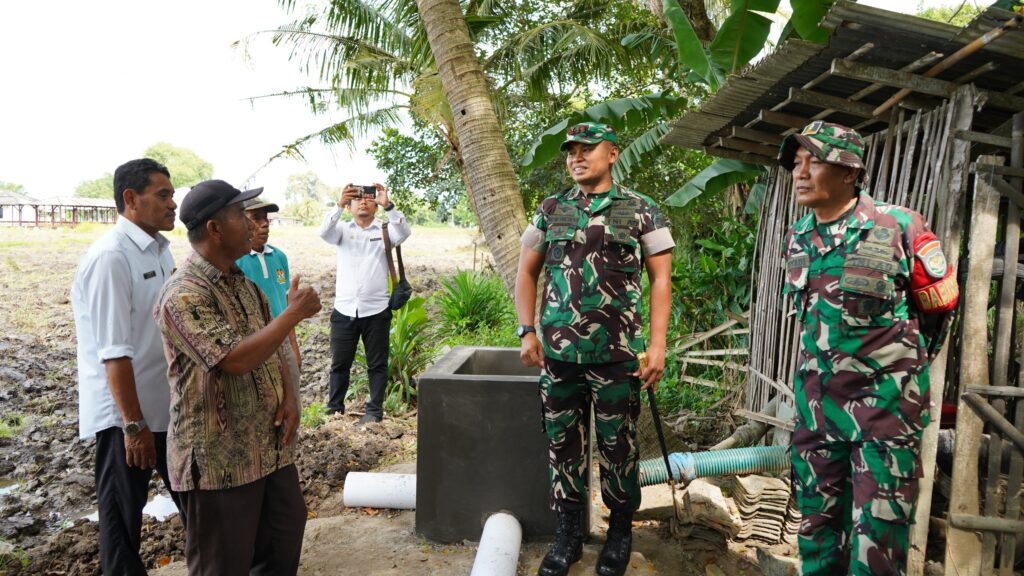 Dandim 0623/Cilegon Tinjau Pipanisasi Air Sawah, Petani Harap Akhiri Krisis 25 Tahun