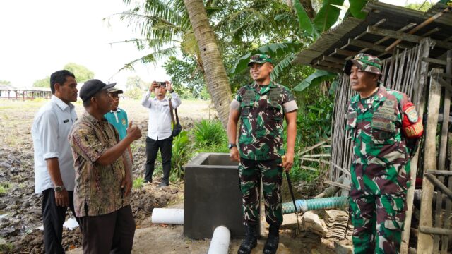 Dandim 0623/Cilegon Tinjau Pipanisasi Air Sawah, Petani Harap Akhiri Krisis 25 Tahun