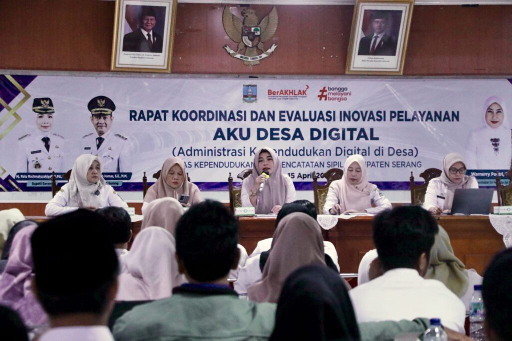 116 Desa Layani Adminduk Digital, Disdukcapil Serang Perluas Akses Hingga Tingkat Desa