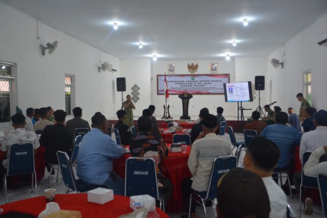 Korem 064/MY Perkuat Jaring Informasi Wilayah