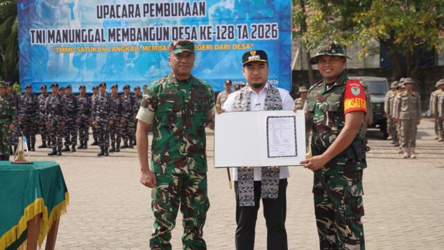 Danrem 064/MY Hadiri Pembukaan TMMD di Cilegon, Akses Jalan Warga Jadi Prioritas