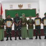 Danrem 064/Maulana Yusuf Pimpin Sertijab Kasi Ter Kasrem