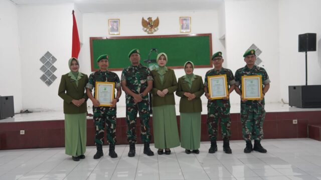 Danrem 064/Maulana Yusuf Pimpin Sertijab Kasi Ter Kasrem