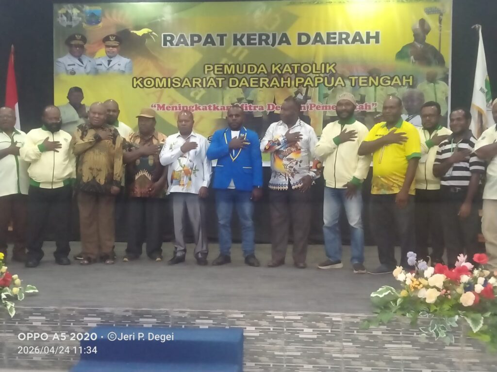 Pemuda Katolik Papua Tengah Gelar Rakerda Perdana, Soroti Kemitraan dengan Pemerintah