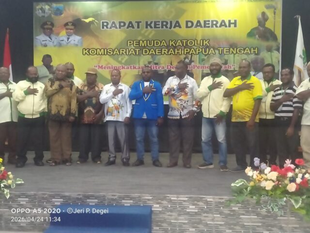 Pemuda Katolik Papua Tengah Gelar Rakerda Perdana, Soroti Kemitraan dengan Pemerintah