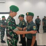 25 Prajurit Kodim 0602/Serang Naik Pangkat, Tiga Personel Pindah Satuan