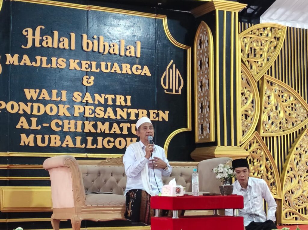Kades Sindangheula Hadiri Halal Bihalal Wali Santri Ponpes Al-Chikmatul Muballigoh