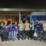 Kapolresta Serang Kota Pimpin Pengamanan Pemberangkatan Buruh ke Jakarta