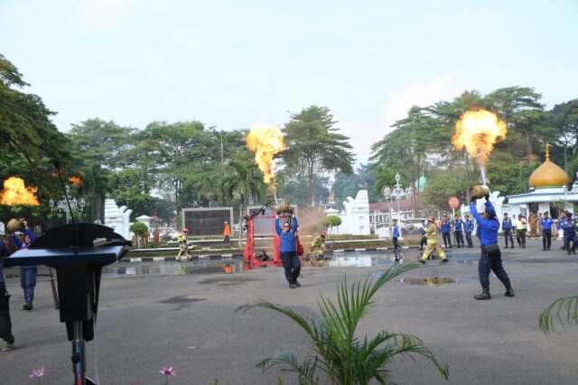 HUT Damkar ke-107, Bupati Serang Soroti Mitigasi Bencana
