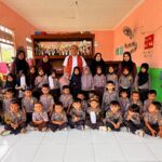 Sosialisasi Hak Anak, LPAI Banten Sambangi RA Assyukron Serang