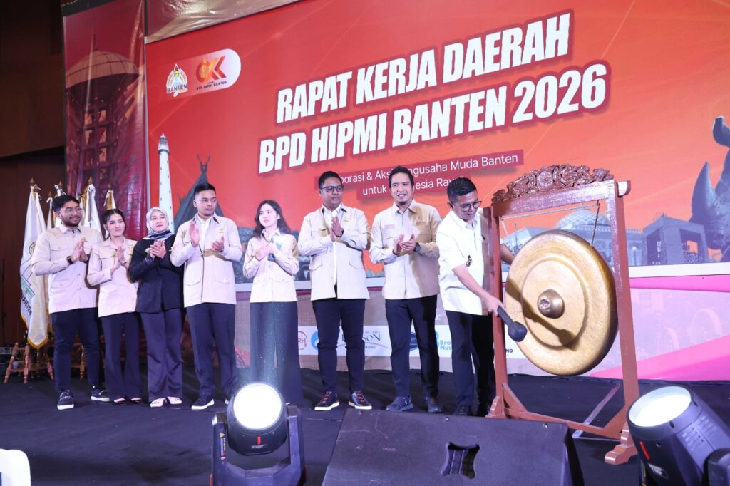Andra Soni Minta HIPMI Aktif Dorong Pertumbuhan Ekonomi Banten