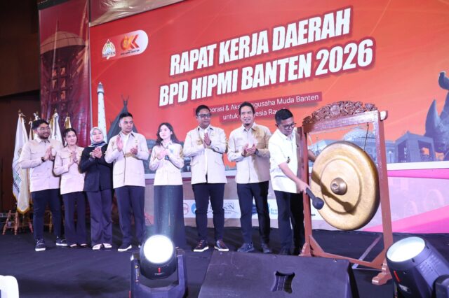 Andra Soni Minta HIPMI Aktif Dorong Pertumbuhan Ekonomi Banten