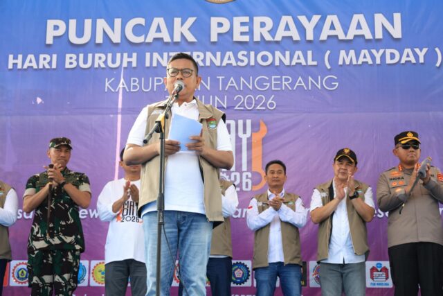 Gubernur Banten Ajak Buruh dan Pengusaha Perkuat Hubungan Industrial