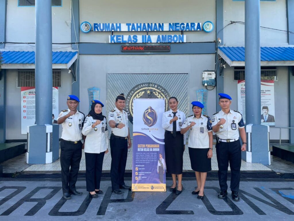 Rutan Ambon Luncurkan SIPAMRUTAN, Sistem Laporan Pengamanan Berbasis Digital