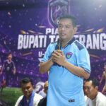 Andra Soni Bermain Bersama Persita Old Star di Pembukaan Piala Bupati Tangerang