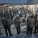 Polres Serang Amankan Nobar Persib dan Persijap, Situasi Kondusif