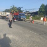 Polres Serang Tertibkan Truk Tambang yang Langgar Aturan