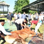 Danpusterad Gelar Salat Idul Adha Bersama Prajurit dan Warga‎