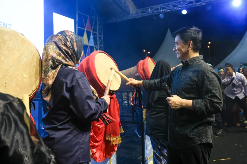 Ngadu Bedug Pandeglang Kembali Bergema, Wagub Banten Minta Tradisi Tetap Lestari‎