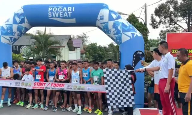Kobarkan Semangat Pancasila, Ratusan Peserta Ikut Fun Run 5K Kodim Serang