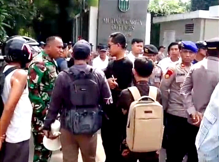 Tetap “Keukeuh” ogah ngasih Penjelasan, PT. Garuda Solusi Kreatif Ngumpet, Pelatihan Management Strategis Pengurus KDMP di Pandeglang Didemo
