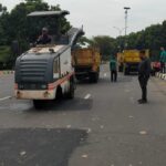 DPUPR Banten Kupas Lapisan Aspal Ruas Pakupatan–Palima