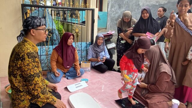 Kepala Desa Sindangheula Tinjau Posyandu di Kampung Kepuh