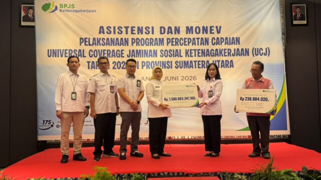 BPJS Ketenagakerjaan dan Kemendagri Dorong Percepatan Cakupan Jaminan Sosial Pekerja di Sumut‎