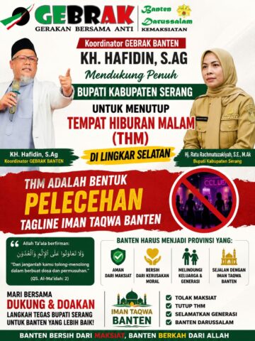 Gebrak Banten: Industri Harus Sejalan dengan Nilai Iman dan Takwa