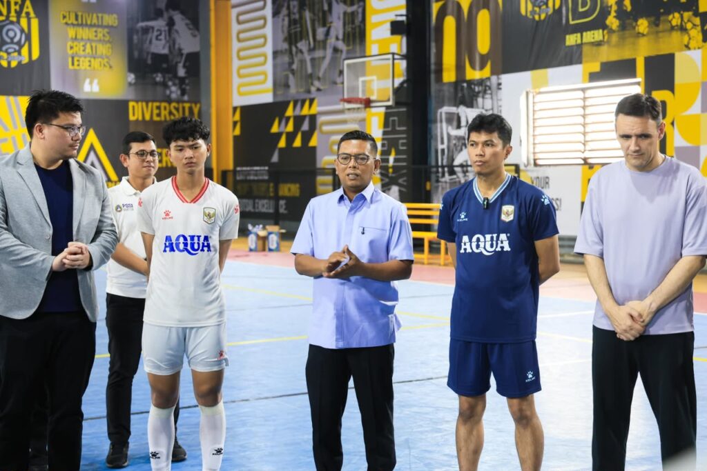 Andra Soni Suntik Semangat Timnas Futsal U-17 Jelang Turnamen di Spanyol Andra Soni Suntik Semangat Timnas Futsal U-17 Jelang Turnamen di Spanyol