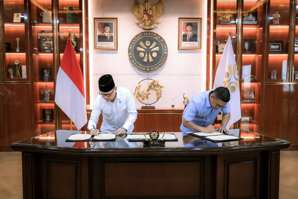 Pemprov Banten Gandeng Kementerian P2MI Perkuat Pelindungan Pekerja Migran Pemprov Banten Gandeng Kementerian P2MI Perkuat Pelindungan Pekerja Migran