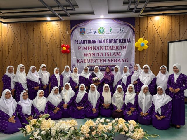PD Wanita Islam Kabupaten Serang Dilantik, Fokus pada Pendidikan dan Pemberdayaan Perempuan‎