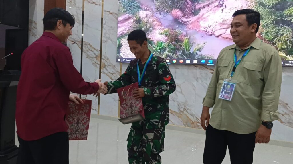 Pendim 0602/Serang Raih Juara Pertama Lomba Video Bimtek Penerangan‎